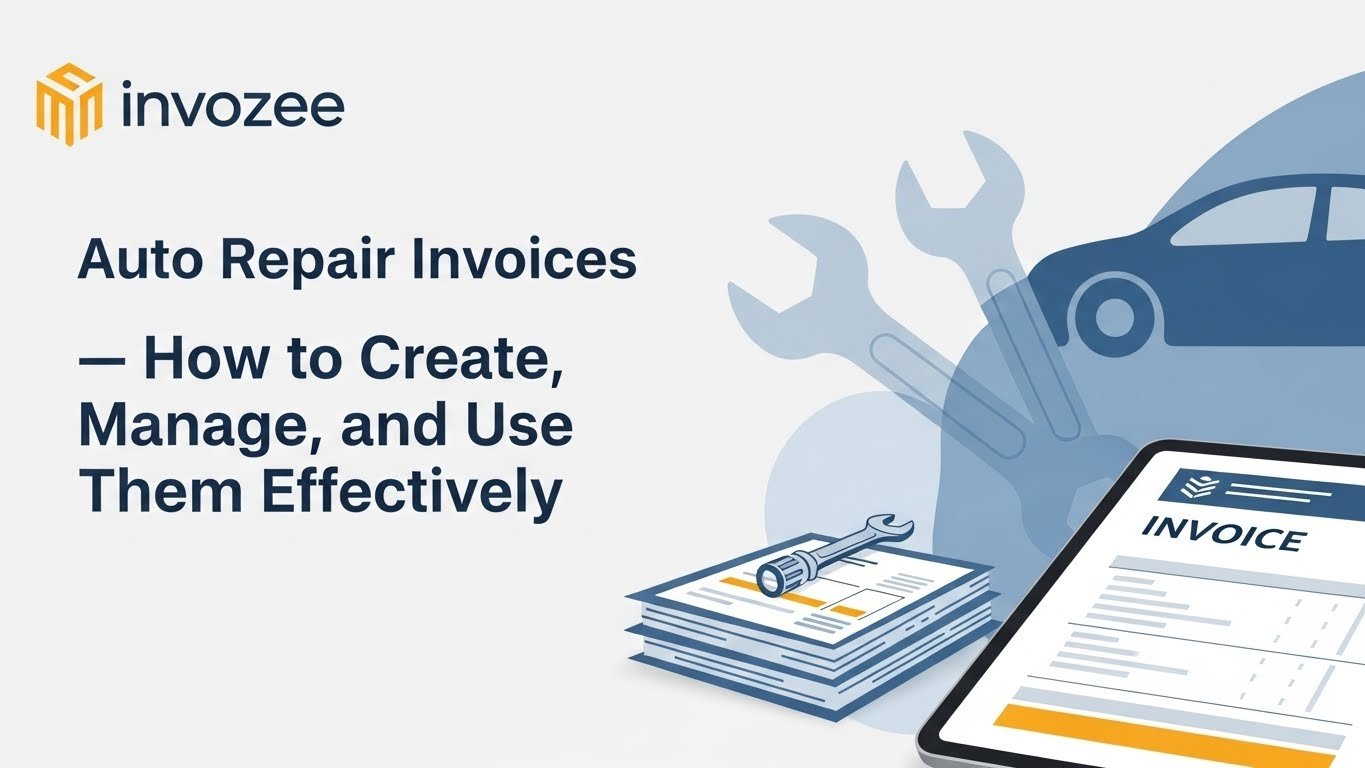 Auto Repair Invoices