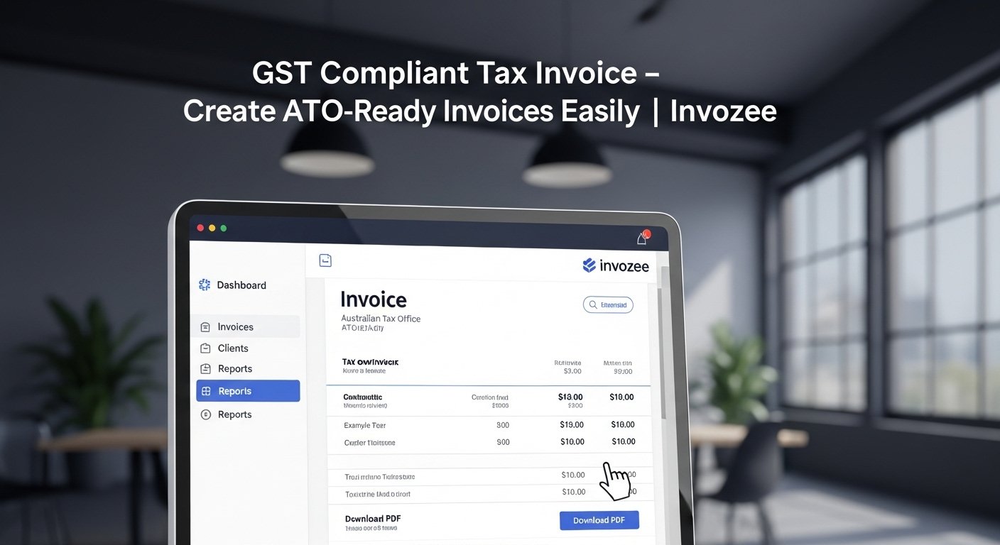 GST compliant tax invoice Australia