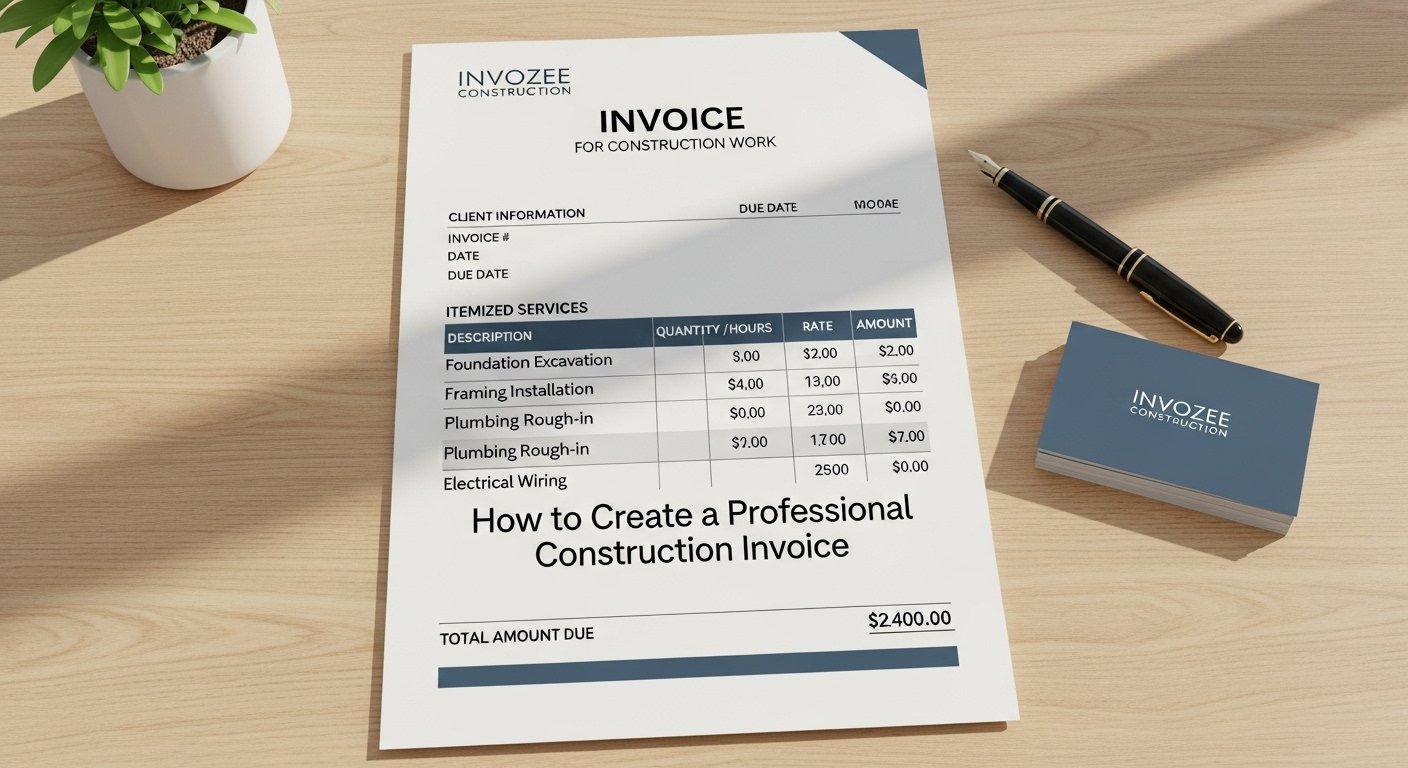 Construction Invoice