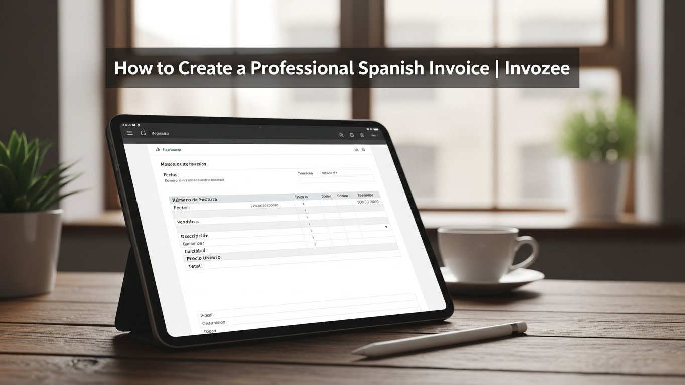 Invoice in Español