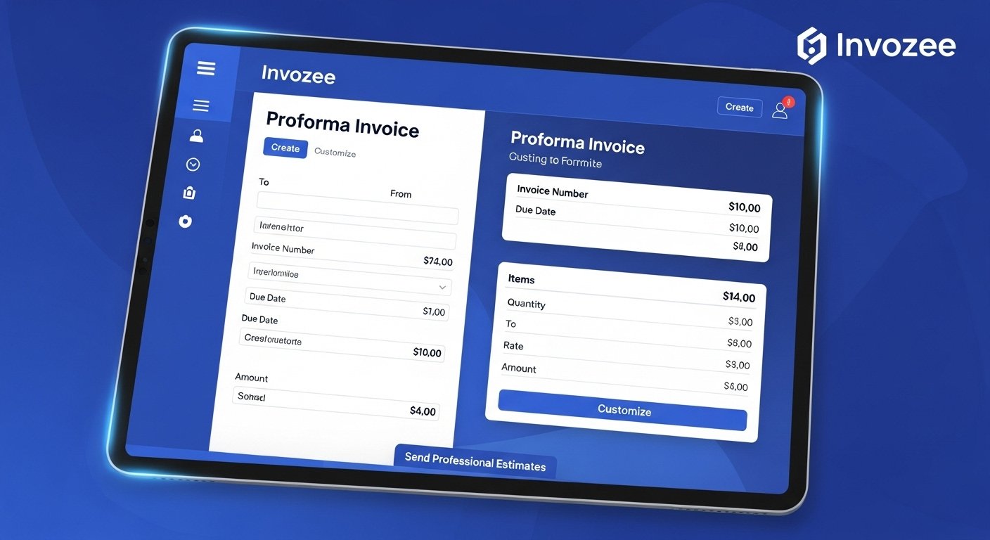 Proforma invoice format – create and send professional estimates